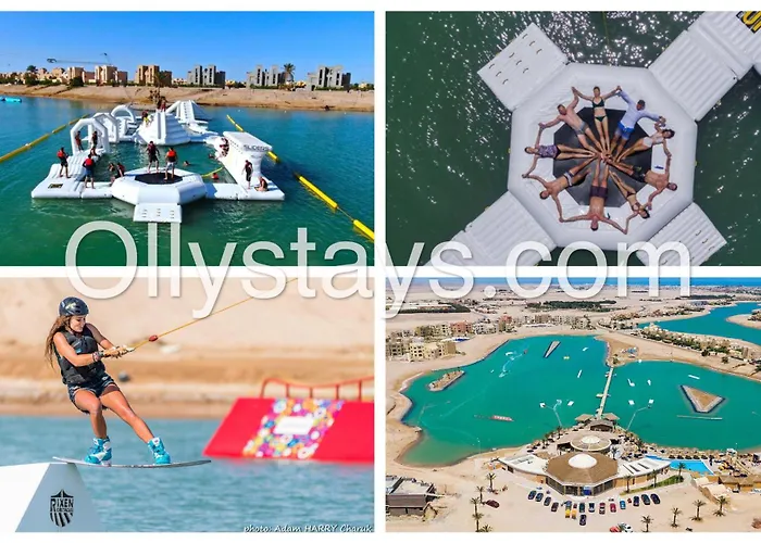 Ollystays-lagoon & Golf Views, Shared Pool, Chic 4br Townhouse Hurghada